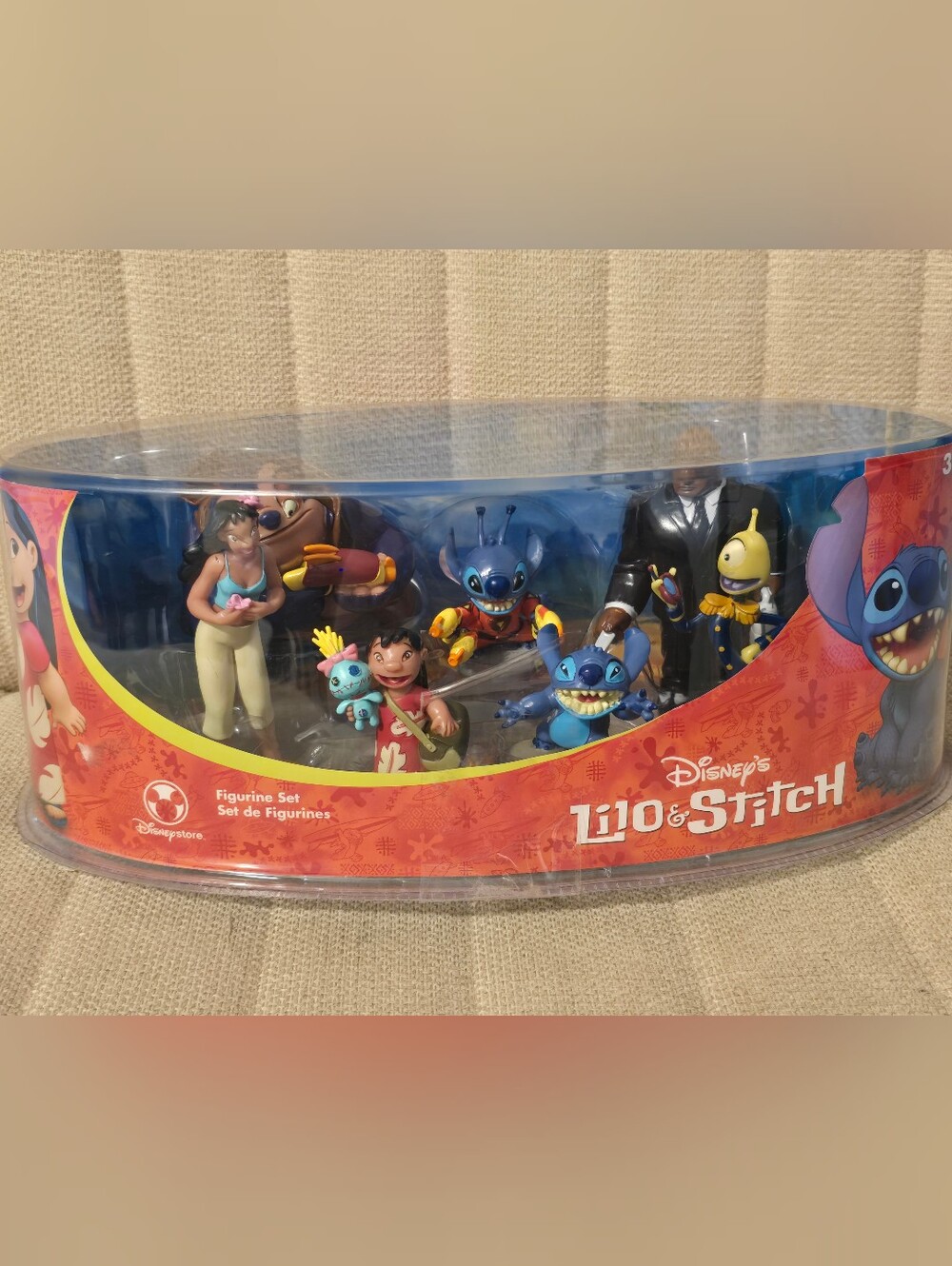Vintage Disney Store Original LILO & STITCH FIGURINE SET ** New in Package
